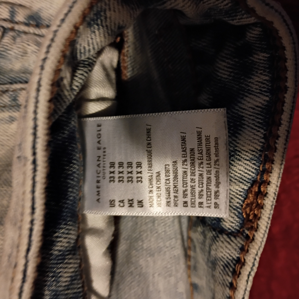 American Eagle Outfitters Slim Jeans - Faded Blue